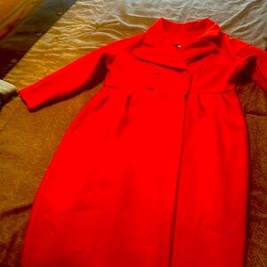 Brand new red coat size S Chantelle London